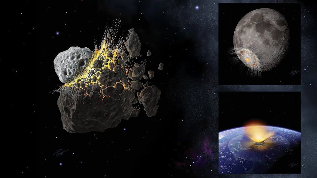 A shattered asteroid may have bombarded Earth 800 million years ago | ScienceDaily