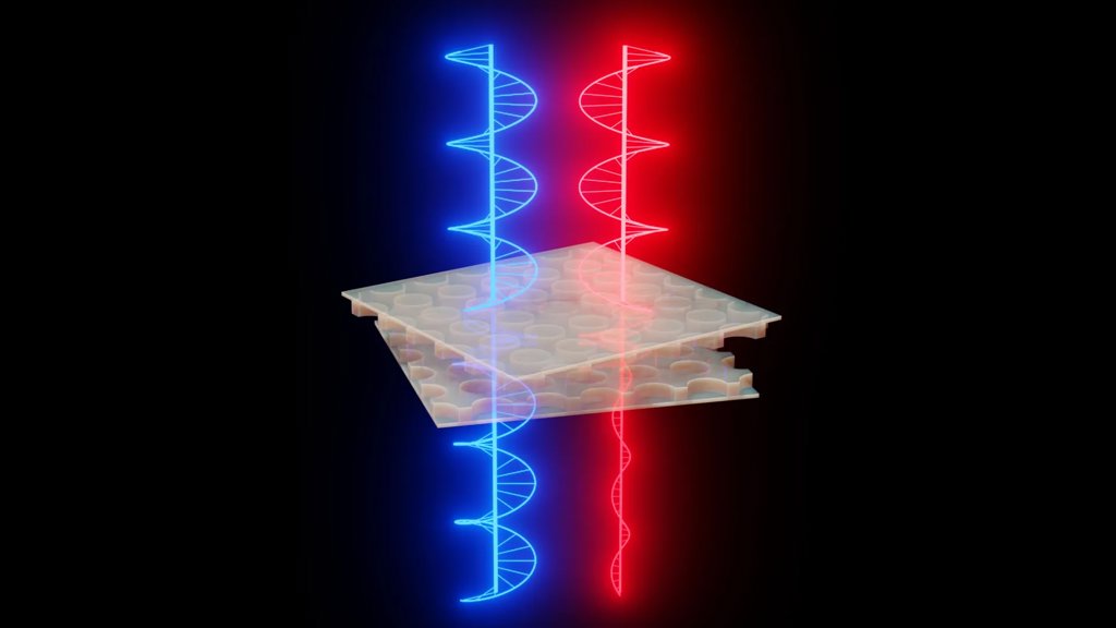 Harvard engineers build chip that can twist and control light in real time | ScienceDaily