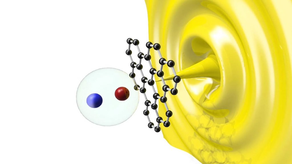 Scientists catch antimatter “atom” acting like a wave for the first time | ScienceDaily