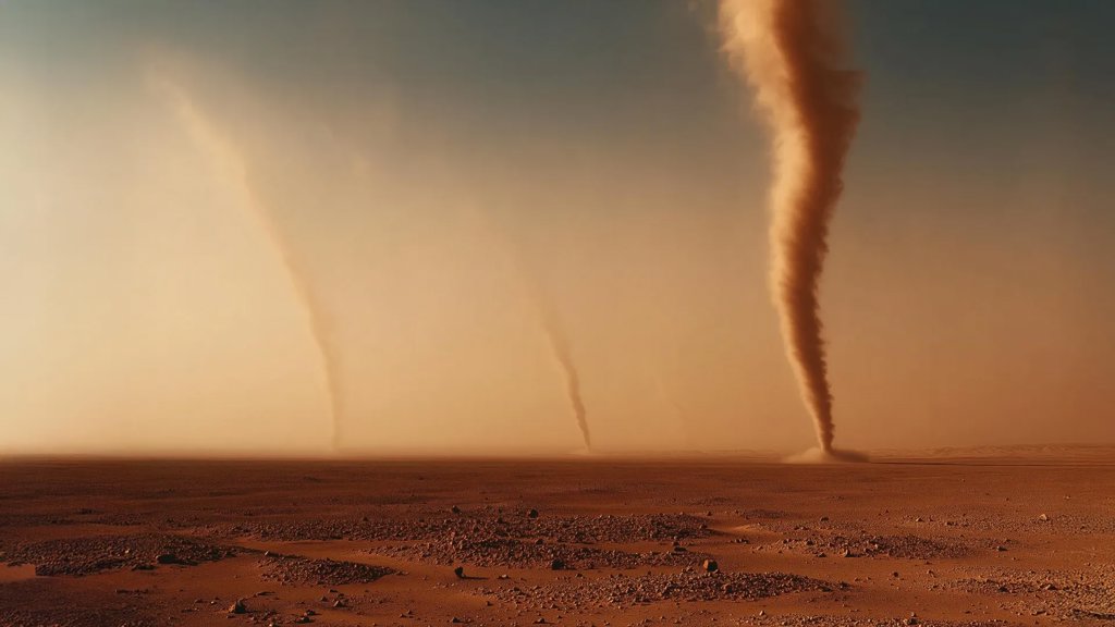 Mars dust storms are sparking electricity and rewriting the planet’s chemistry | ScienceDaily