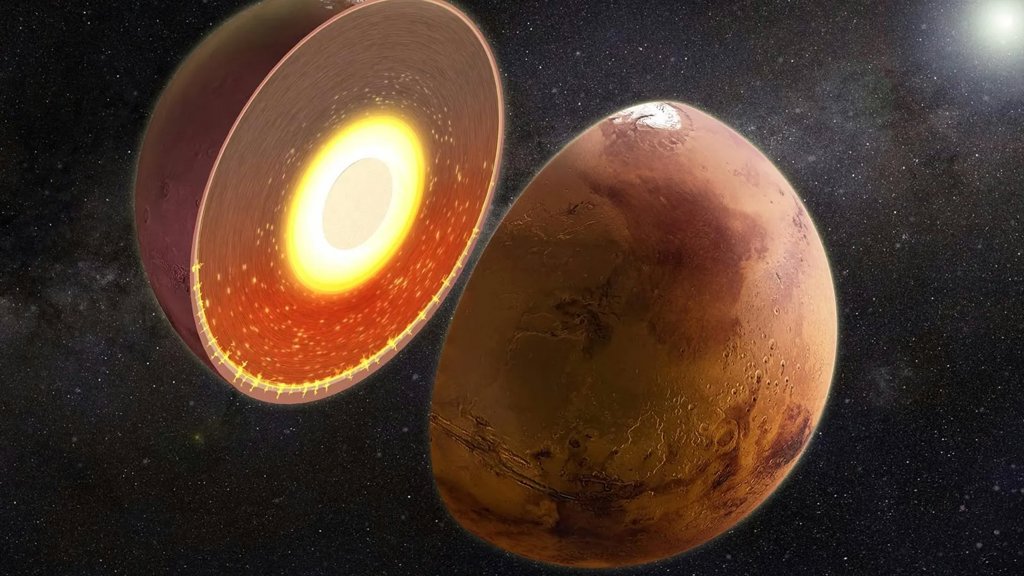 Scientists discover a massive heat anomaly deep inside Mars | ScienceDaily