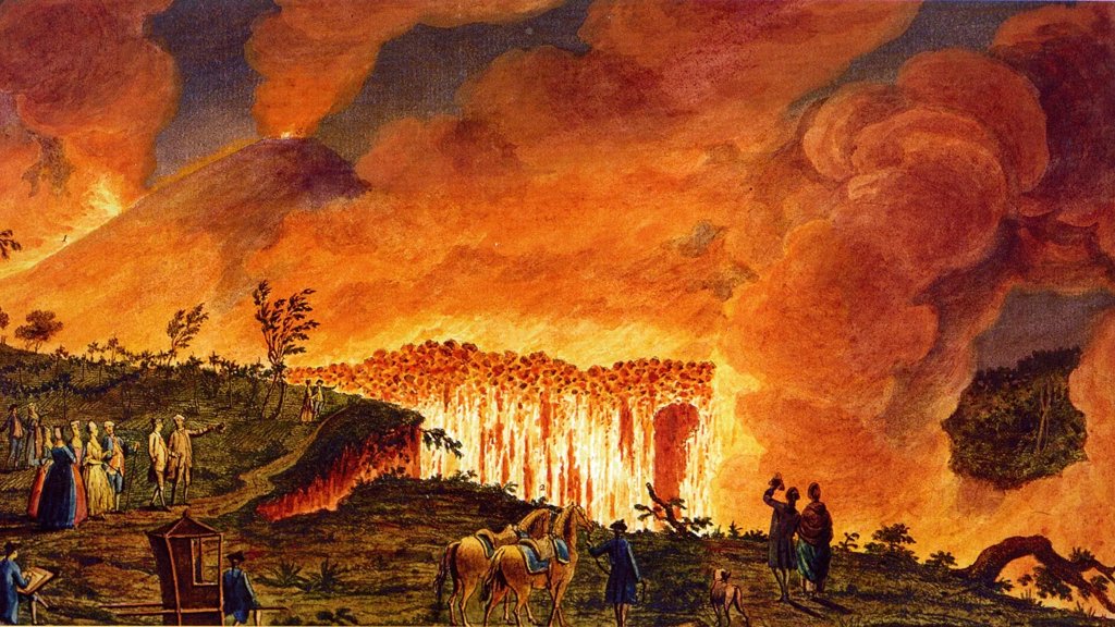 After 250 years, an 18th-century mechanical volcano erupts to life | ScienceDaily