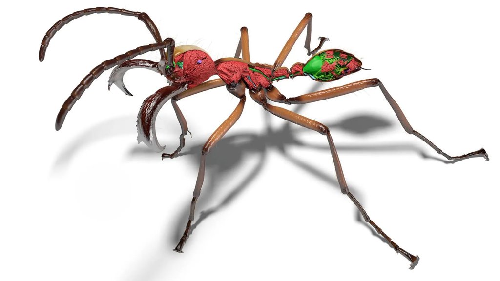 A particle accelerator helped scientists create stunning 3D ants | ScienceDaily
