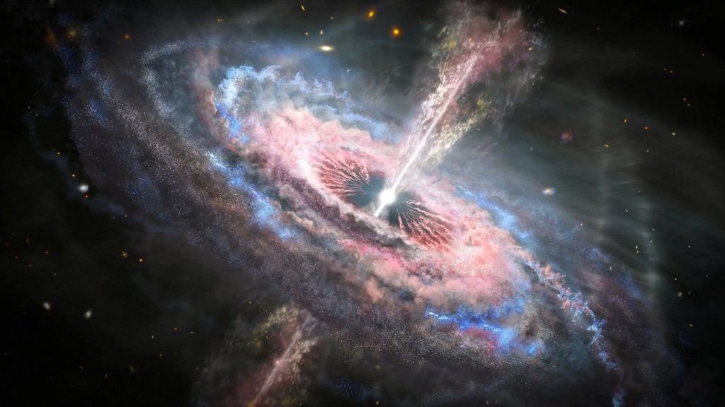 Monster black holes are silencing star formation across the universe | ScienceDaily