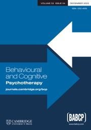 Логотип журнала Behavioural and Cognitive Psychotherapy