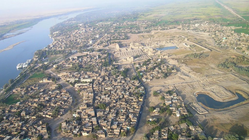 Egypt’s Karnak Temple may have risen from water like a creation myth | ScienceDaily