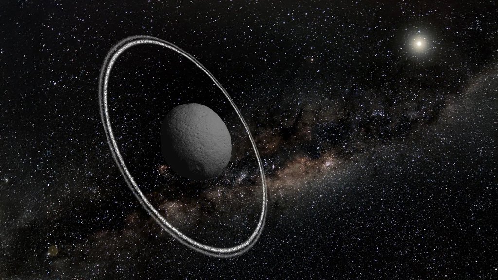 James Webb reveals Chariklo’s mysterious rings are changing faster than expected | ScienceDaily