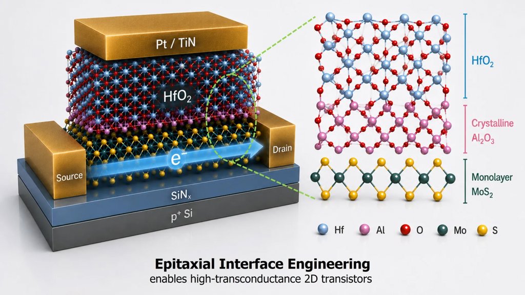 A 0.42-nanometer breakthrough could push transistors beyond silicon | ScienceDaily