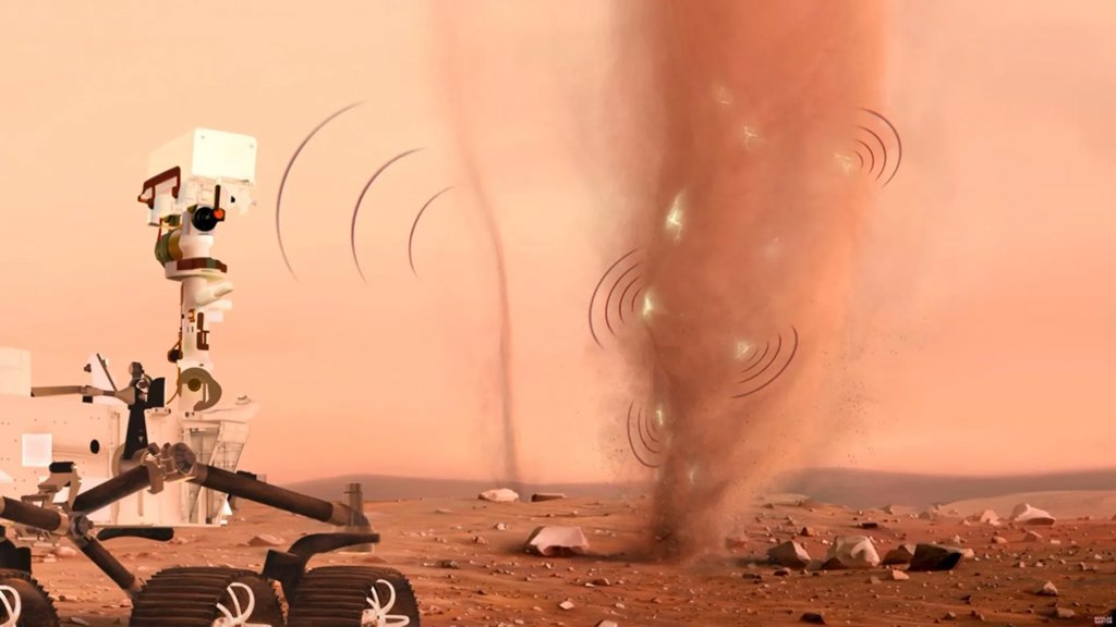 Mars dust storms are crackling with electricity | ScienceDaily