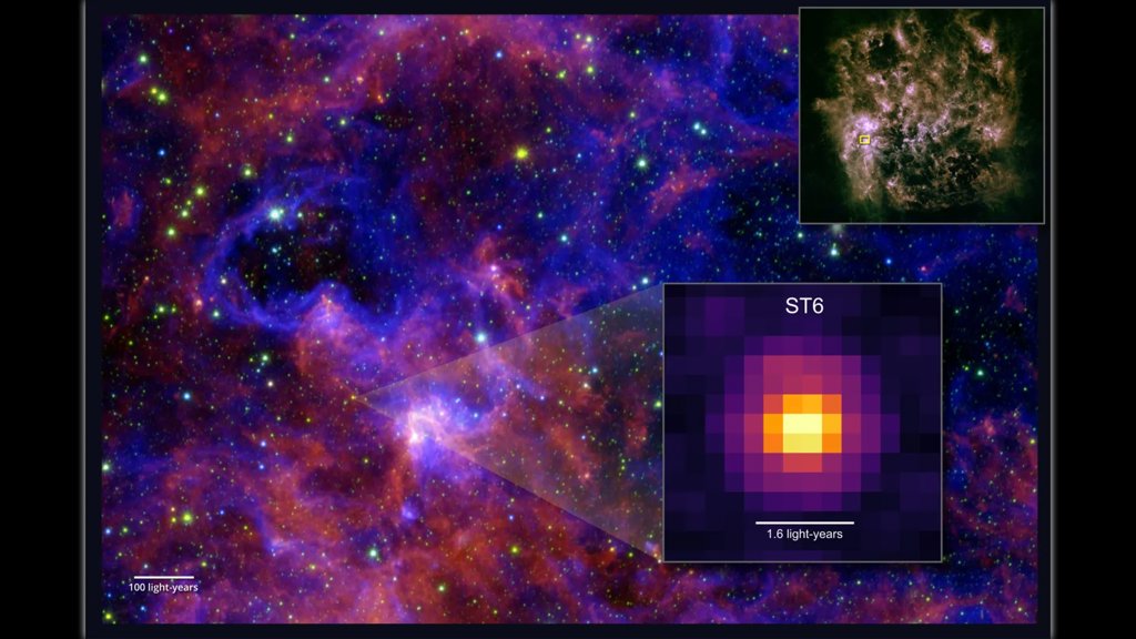 NASA's Webb finds life&rsquo;s building blocks frozen in a galaxy next door | ScienceDaily