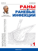 Journal Issue Раны и раневые инфекции. Журнал им. проф. Б.М. Костючёнка №1 (2024)