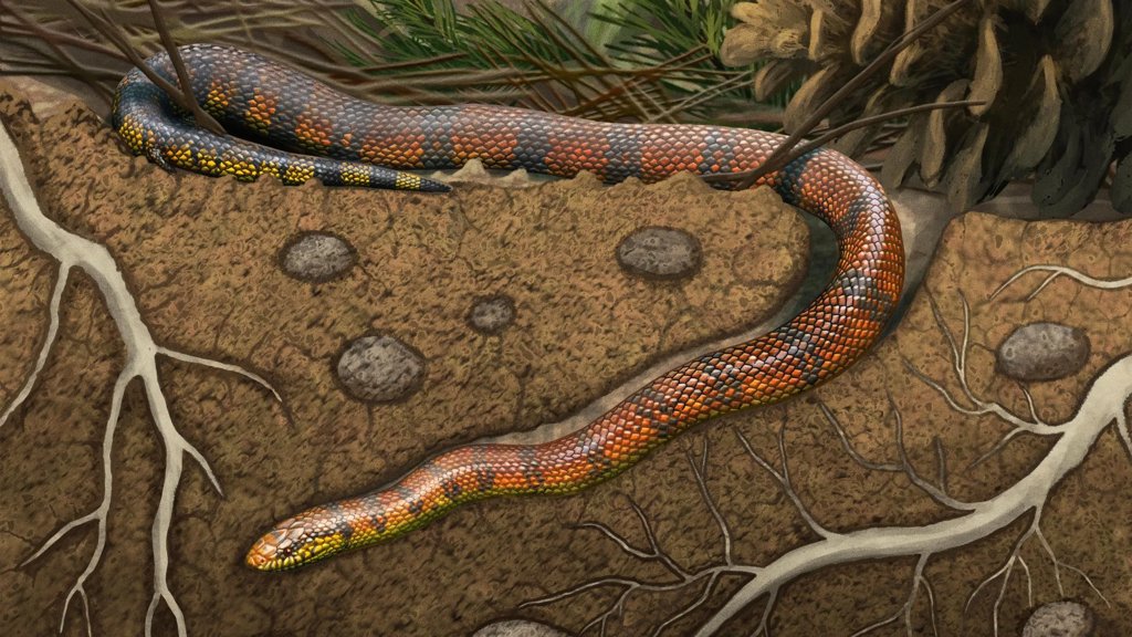 80-million-year-old snake brain reveals a surprising evolutionary secret | ScienceDaily