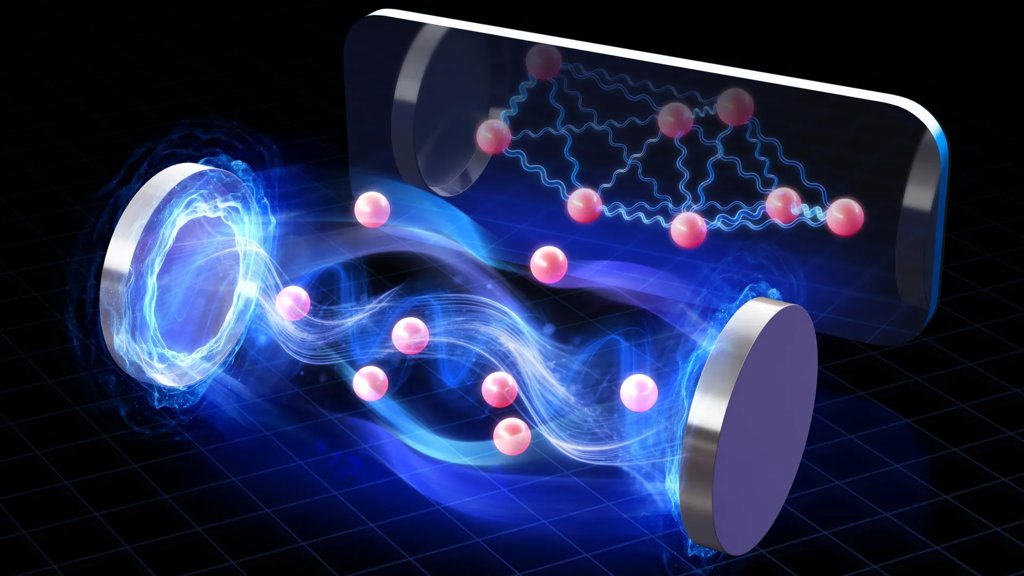 Entangled atoms found to supercharge light emission | ScienceDaily