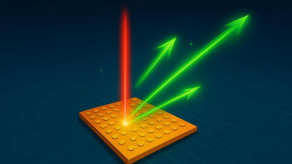 This paper-thin chip turns invisible light into a steerable beam | ScienceDaily