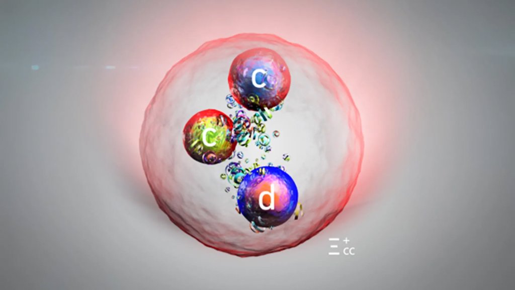Physicists discover a heavy cousin of the proton at CERN’s Large Hadron Collider | ScienceDaily