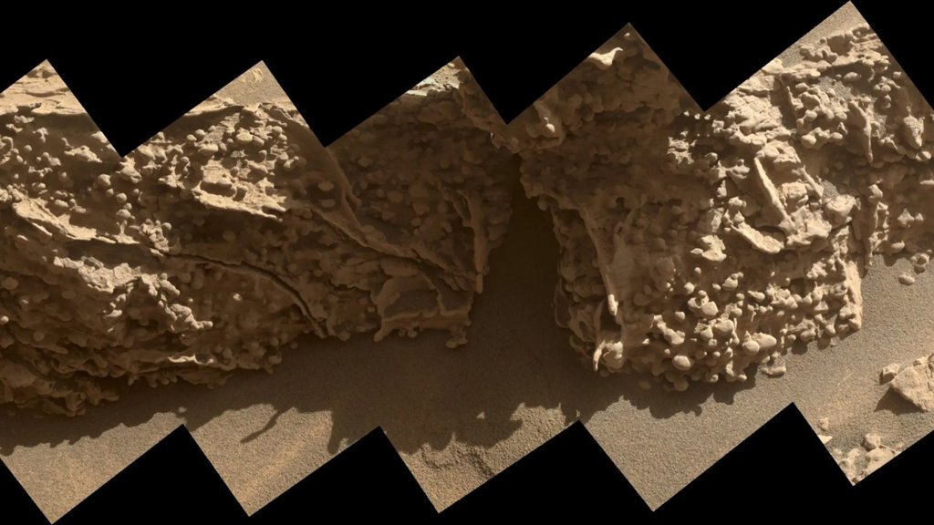 NASA’s Curiosity rover investigates strange spiderweb ridges on Mars | ScienceDaily