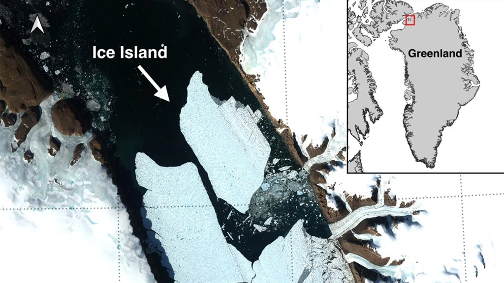 Manhattan-sized ice island breaks off Greenland’s Petermann Glacier | ScienceDaily