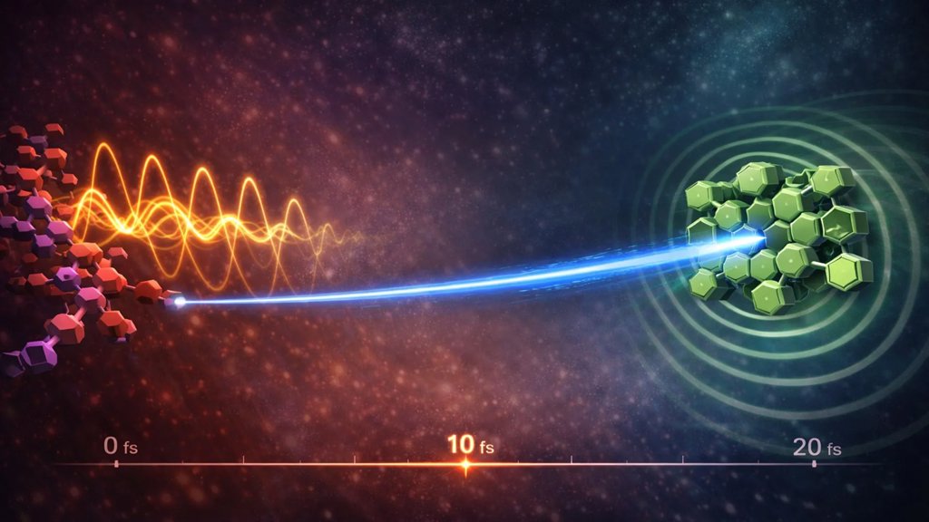 Electrons catapult across solar materials in just 18 femtoseconds | ScienceDaily