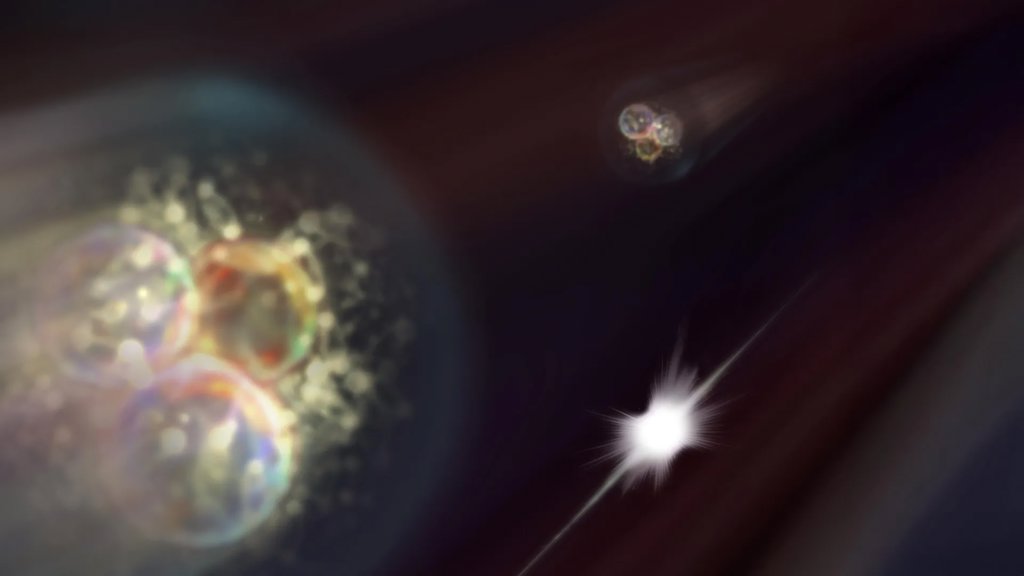 Physicists found hidden order in violent proton collisions | ScienceDaily