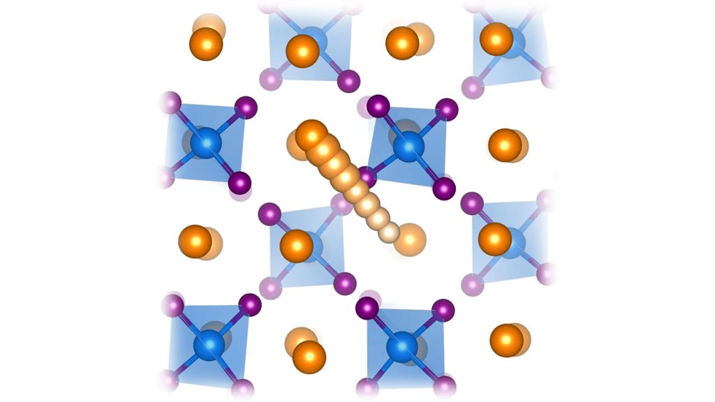 AI discovers the hidden signal of liquid-like ion flow in solid-state batteries | ScienceDaily