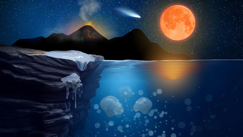 Life may have started as sticky goo clinging to rocks | ScienceDaily