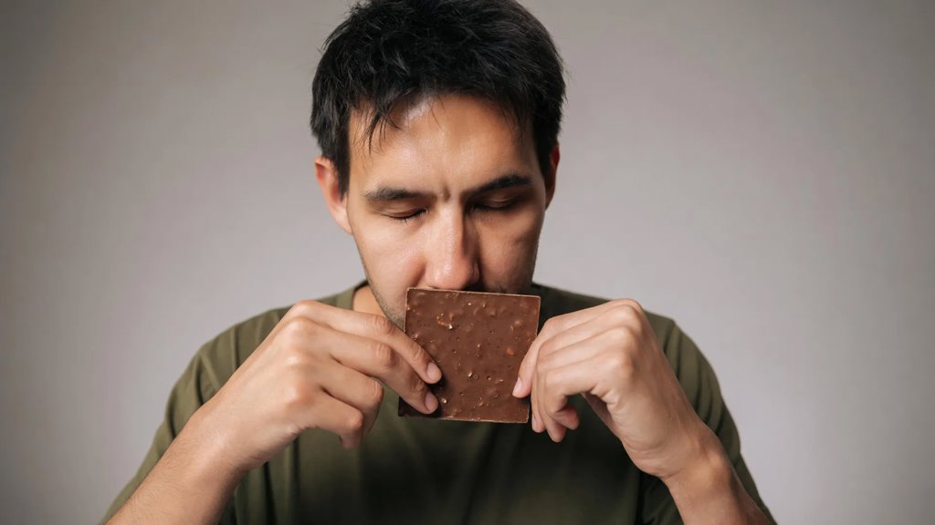 Smelling chocolate helped men complete more reps without feeling more tired | ScienceDaily